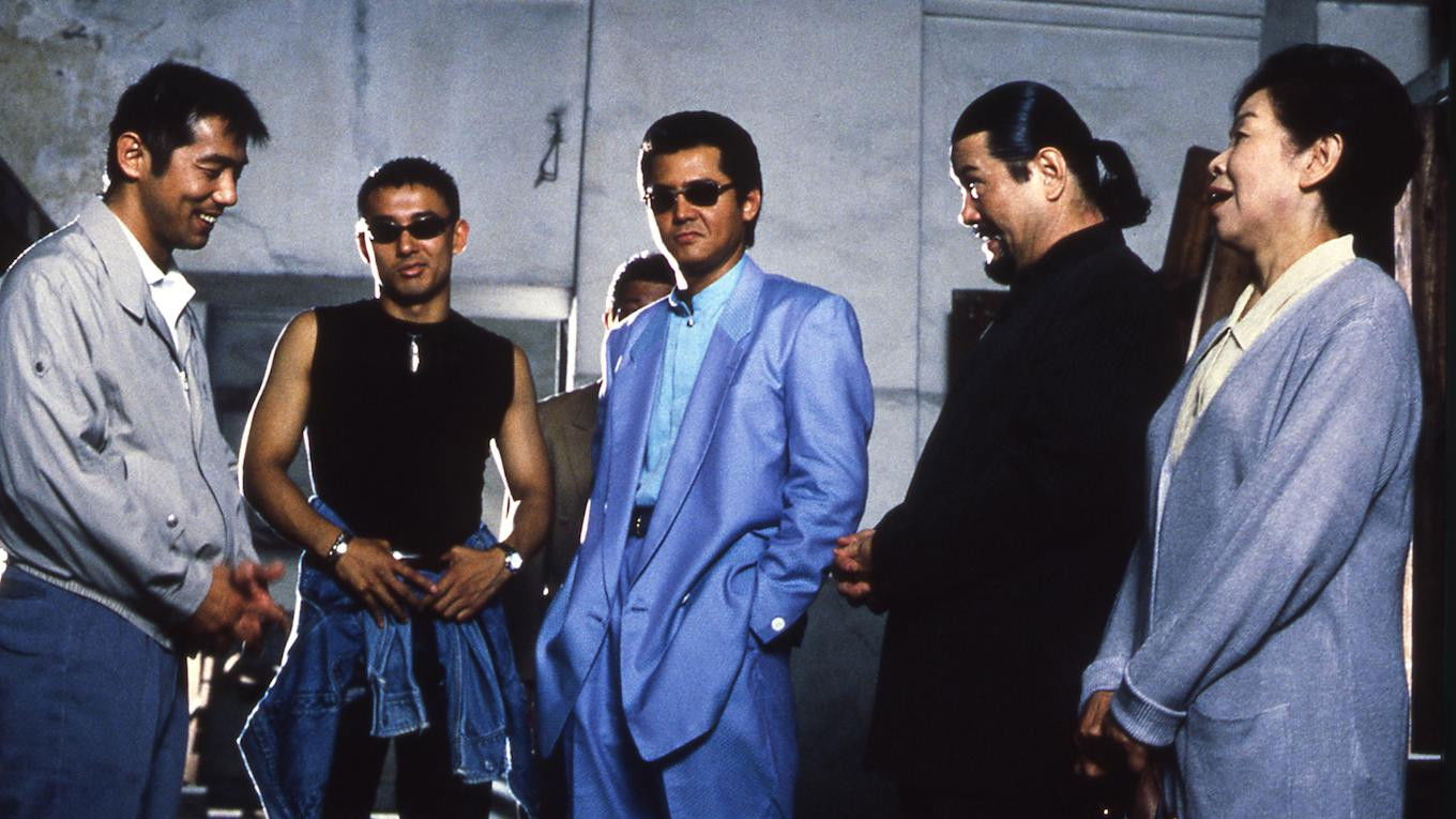 Backdrop for The King of Minami: Bankruptcy - Loan Shark Murder