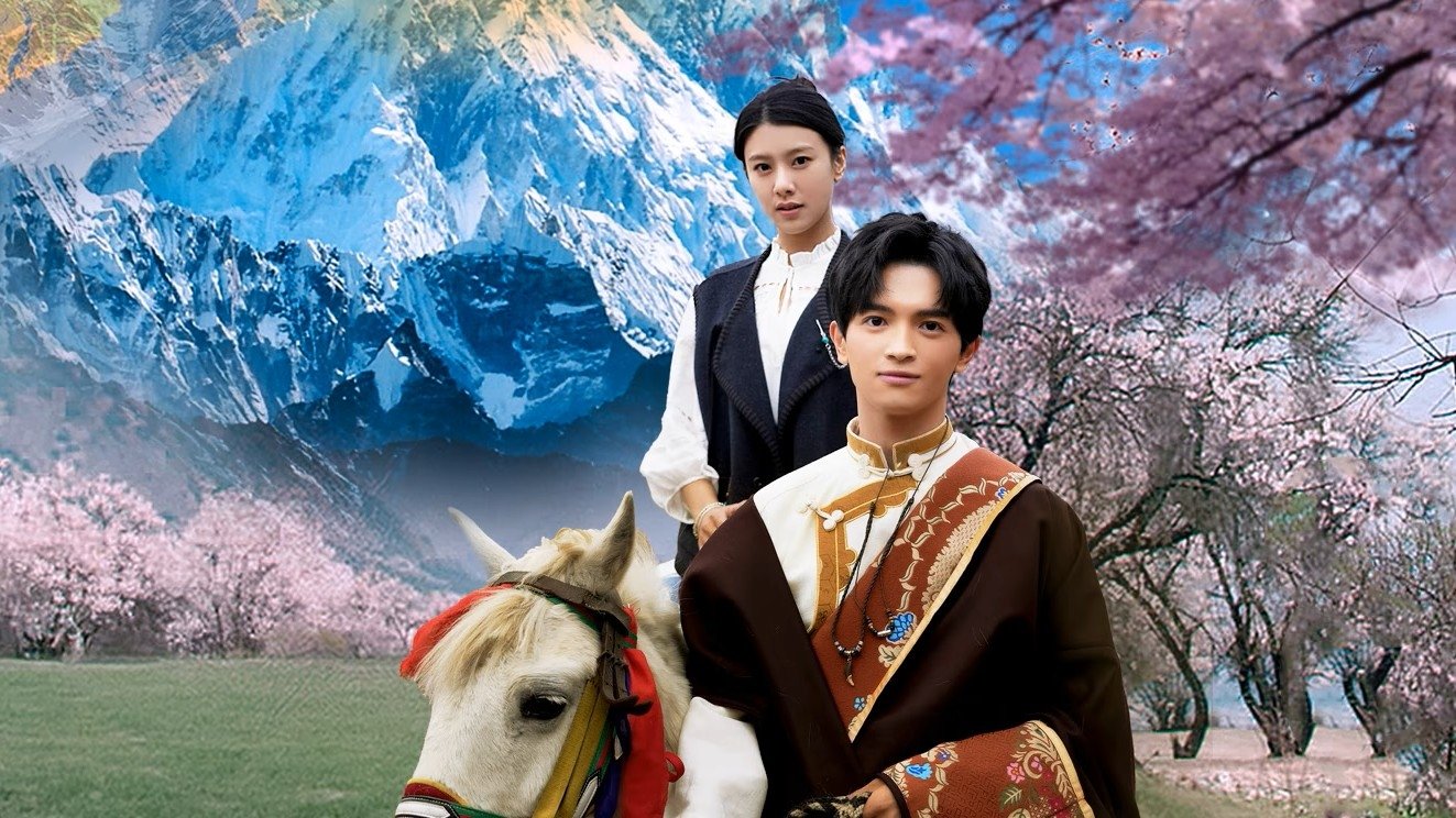 Backdrop for Finding Home in Blossoms