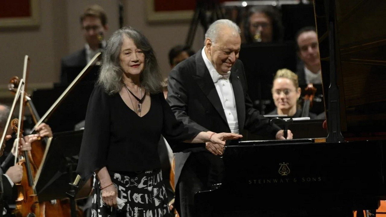 Backdrop for Vienna Philharmonic The Exclusive Subscription Concert Series - Zubin Mehta & Martha Argerich