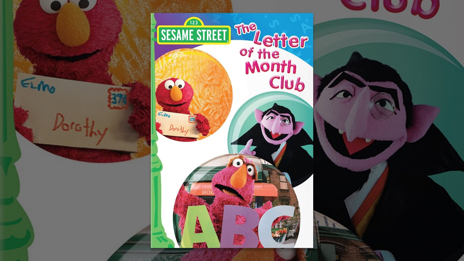 Backdrop for Sesame Street: The Letter of the Month Club