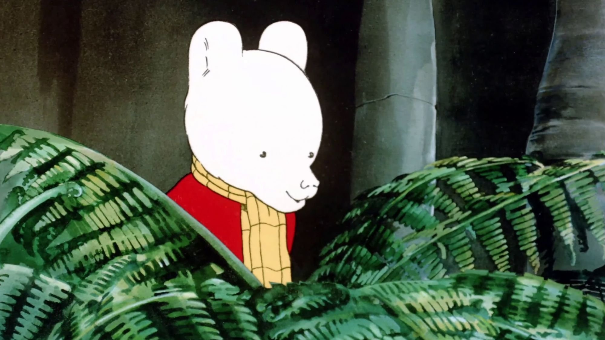 Backdrop for Rupert and the Frog Song