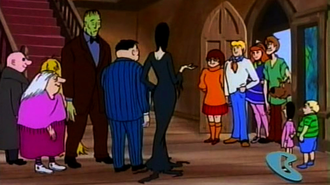 Backdrop for Scooby-Doo Meets The Addams Family