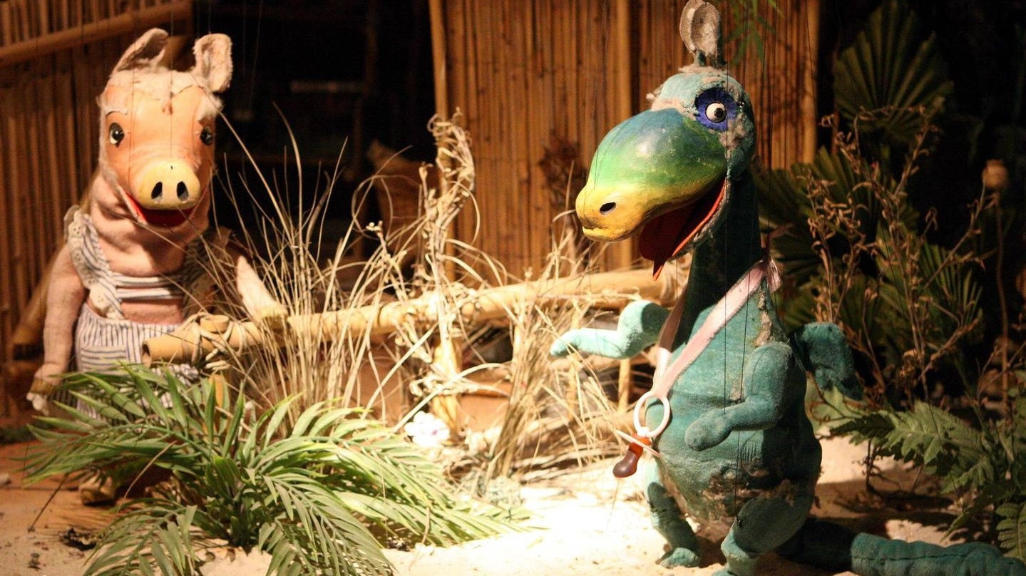 Backdrop for Augsburger Puppenkiste - Urmel aus dem Eis