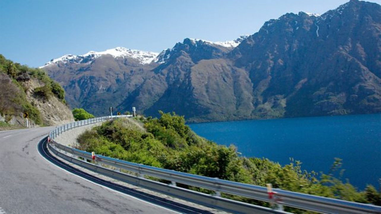Backdrop for All Aboard! New Zealand by Rail, Sea and Land