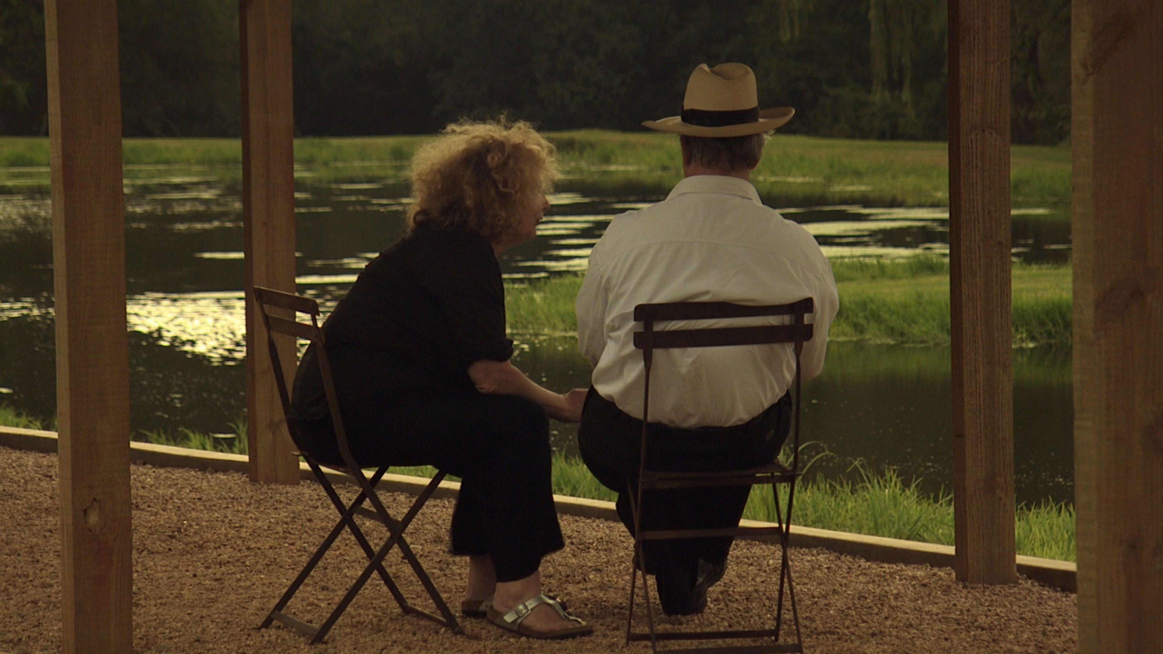 Backdrop for Kentridge and Dumas in Conversation