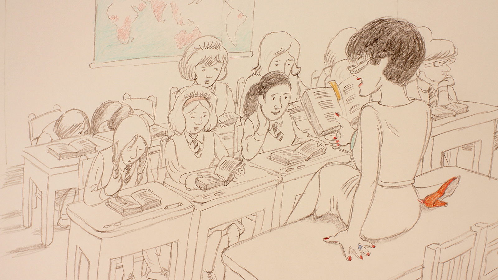 Backdrop for Sohrab and Rustum