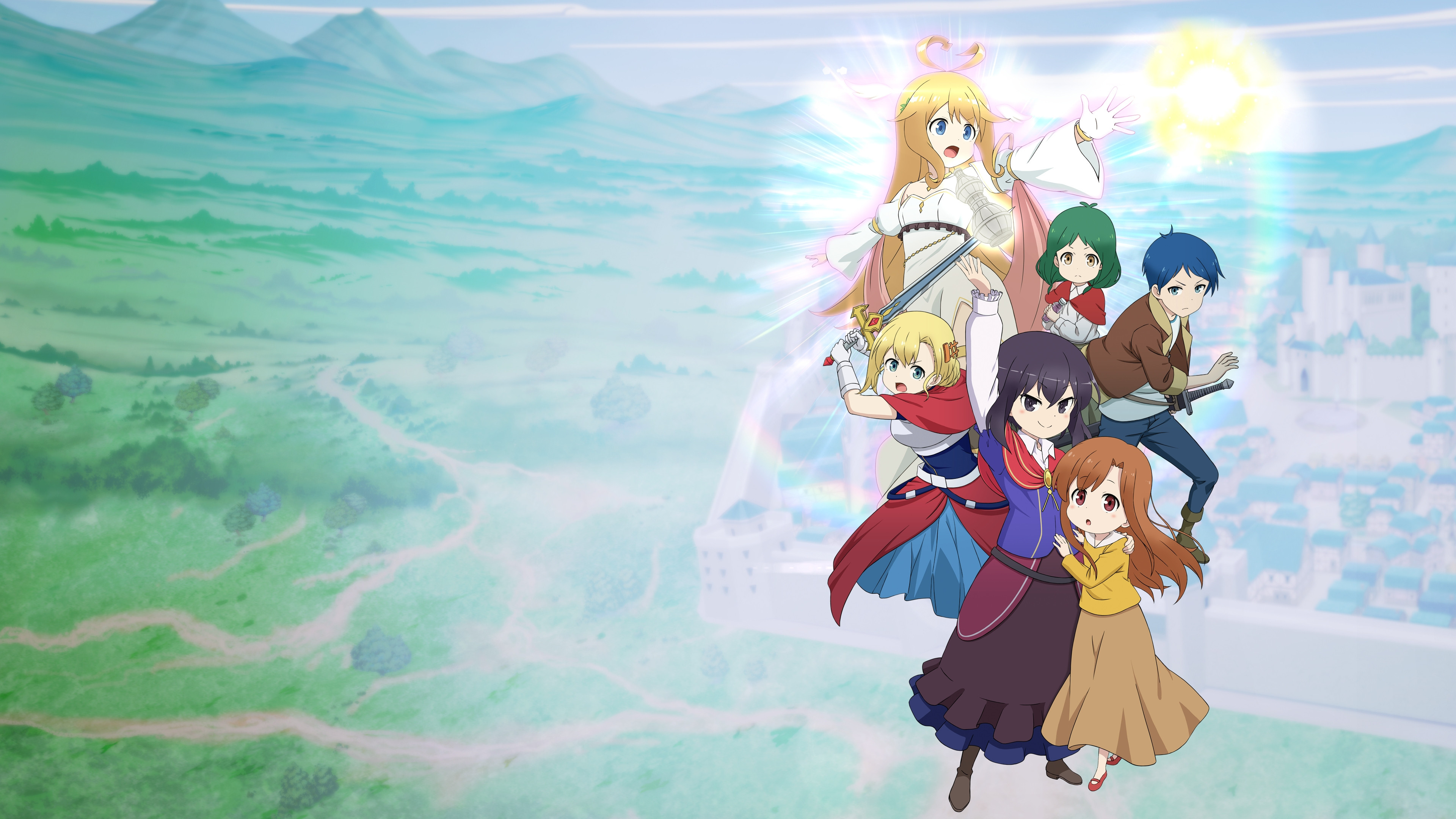 Backdrop for I Shall Survive Using Potions!