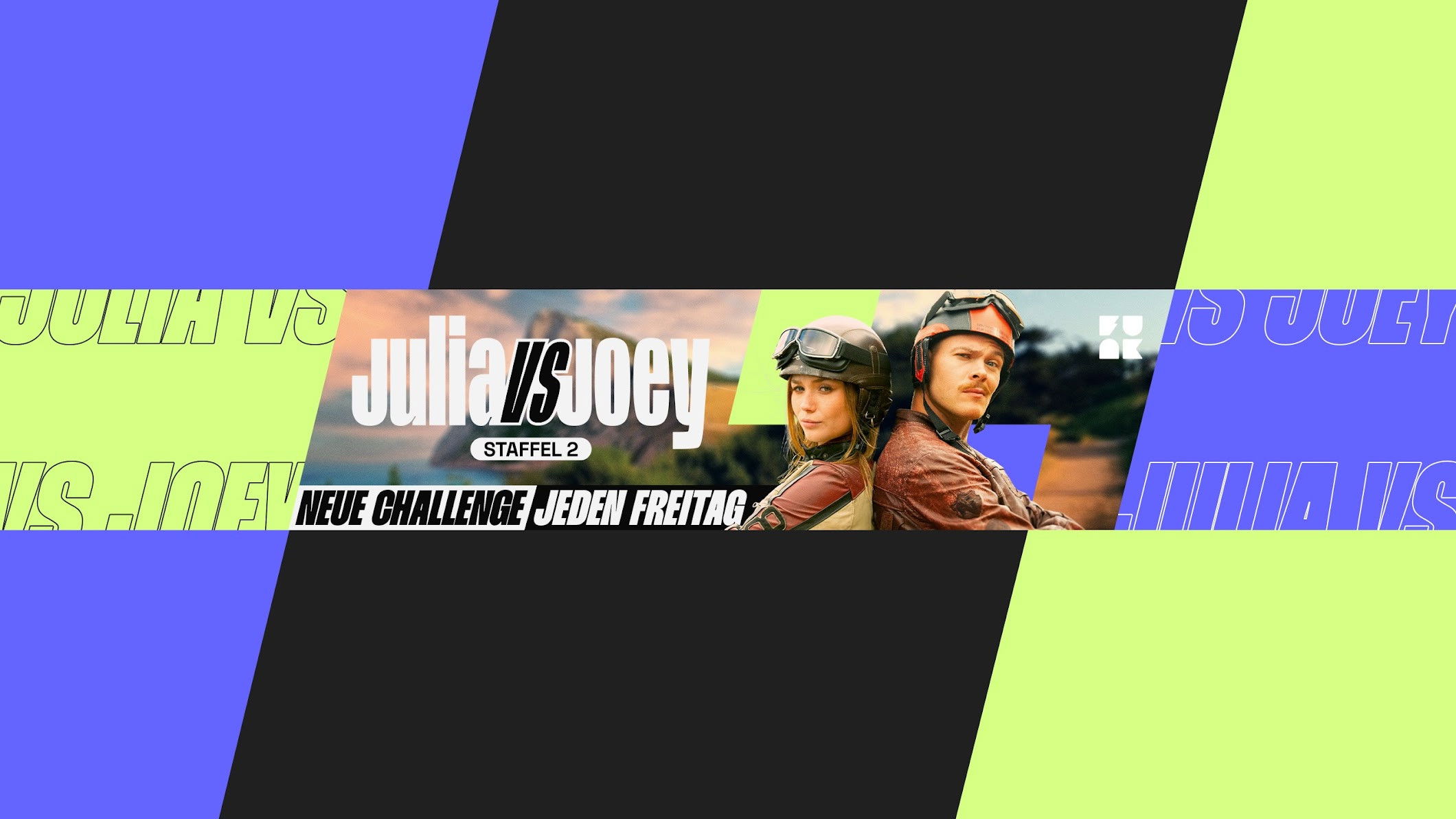 Backdrop for Julia vs Joey