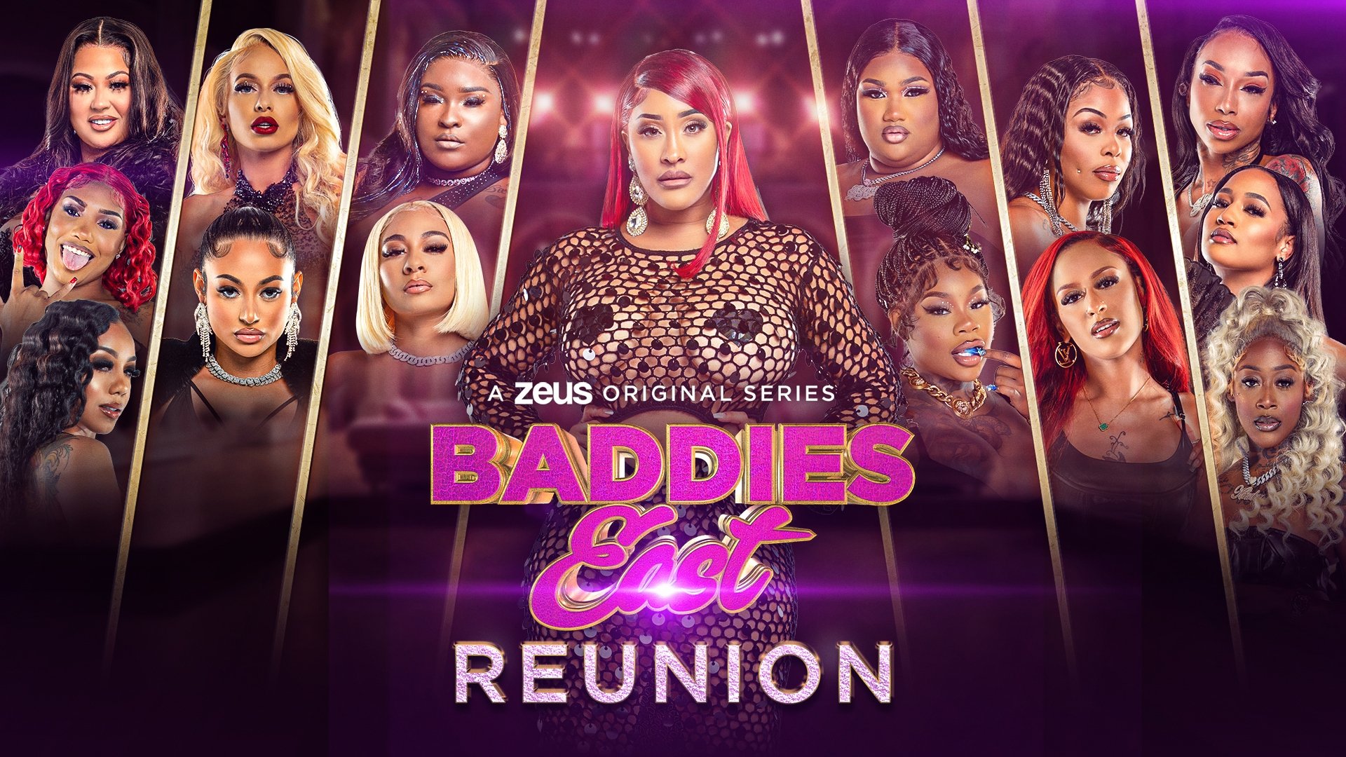 Backdrop for Baddies East Reunion