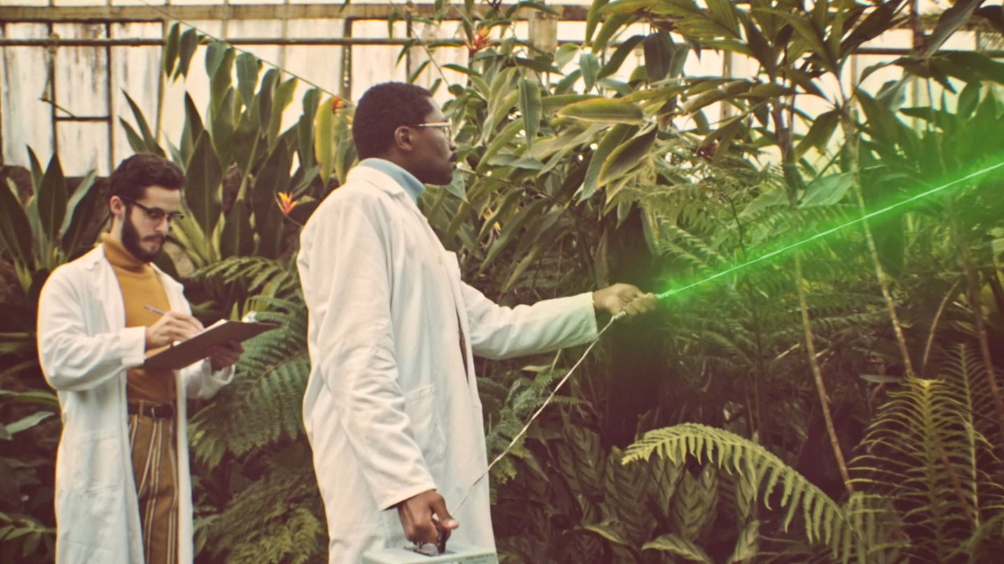 Backdrop for The Cosmic Dope - A Plant Experience