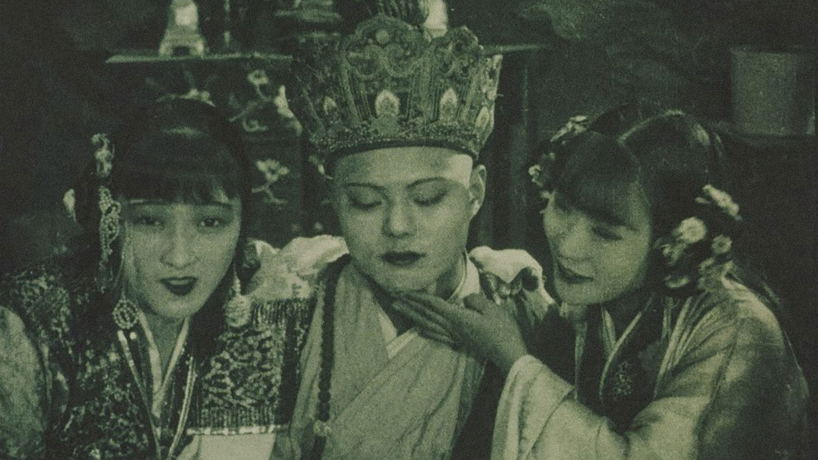 Backdrop for The Cave of the Silken Web