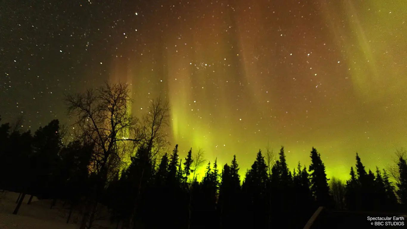 Backdrop for Spectacular Earth