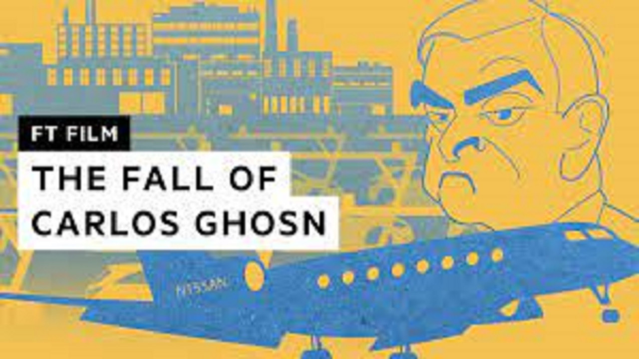 Backdrop for Carlos Ghosn The Rise and Fall of a Superstar CEO