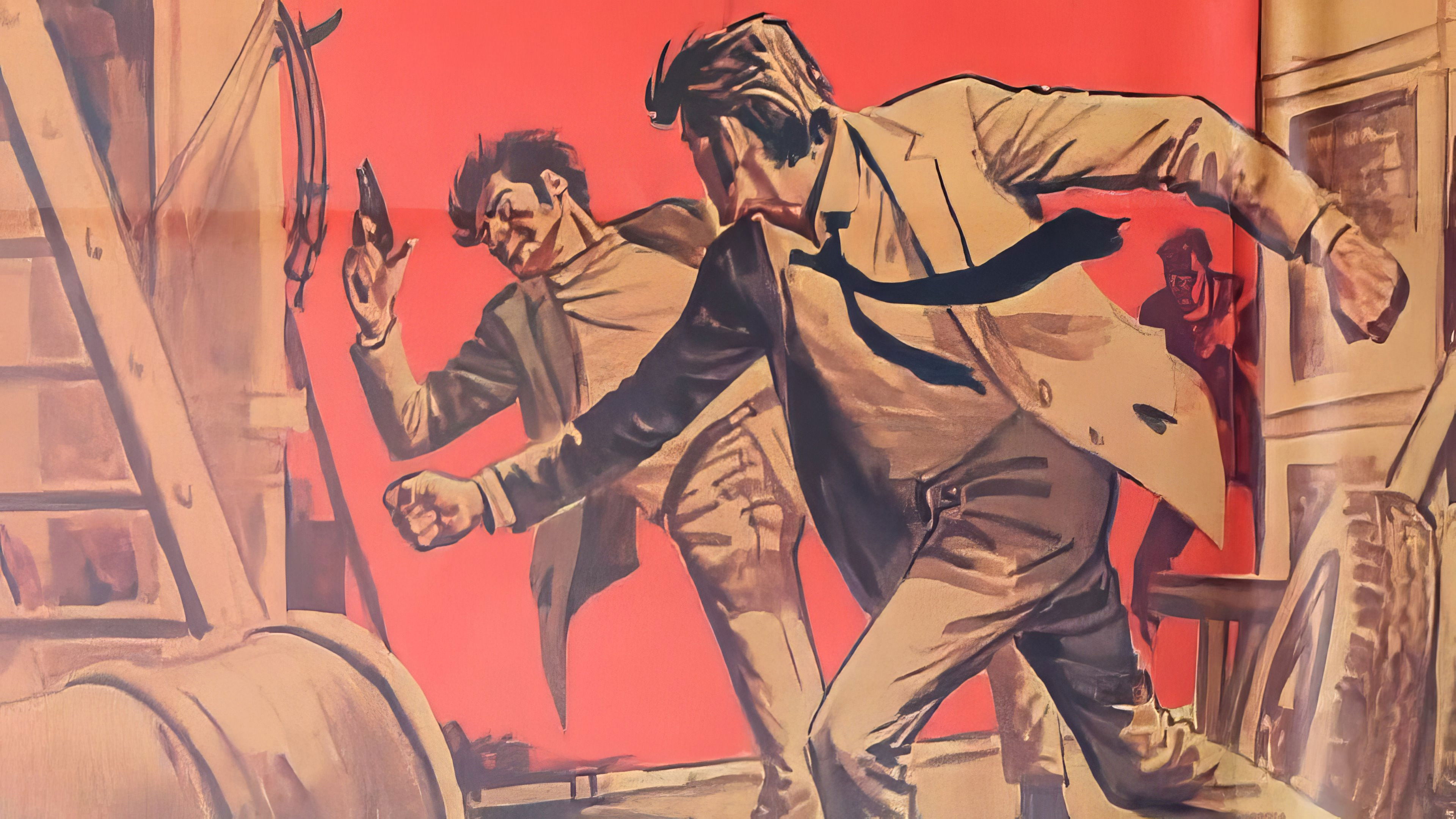 Backdrop for Battle of the Godfathers