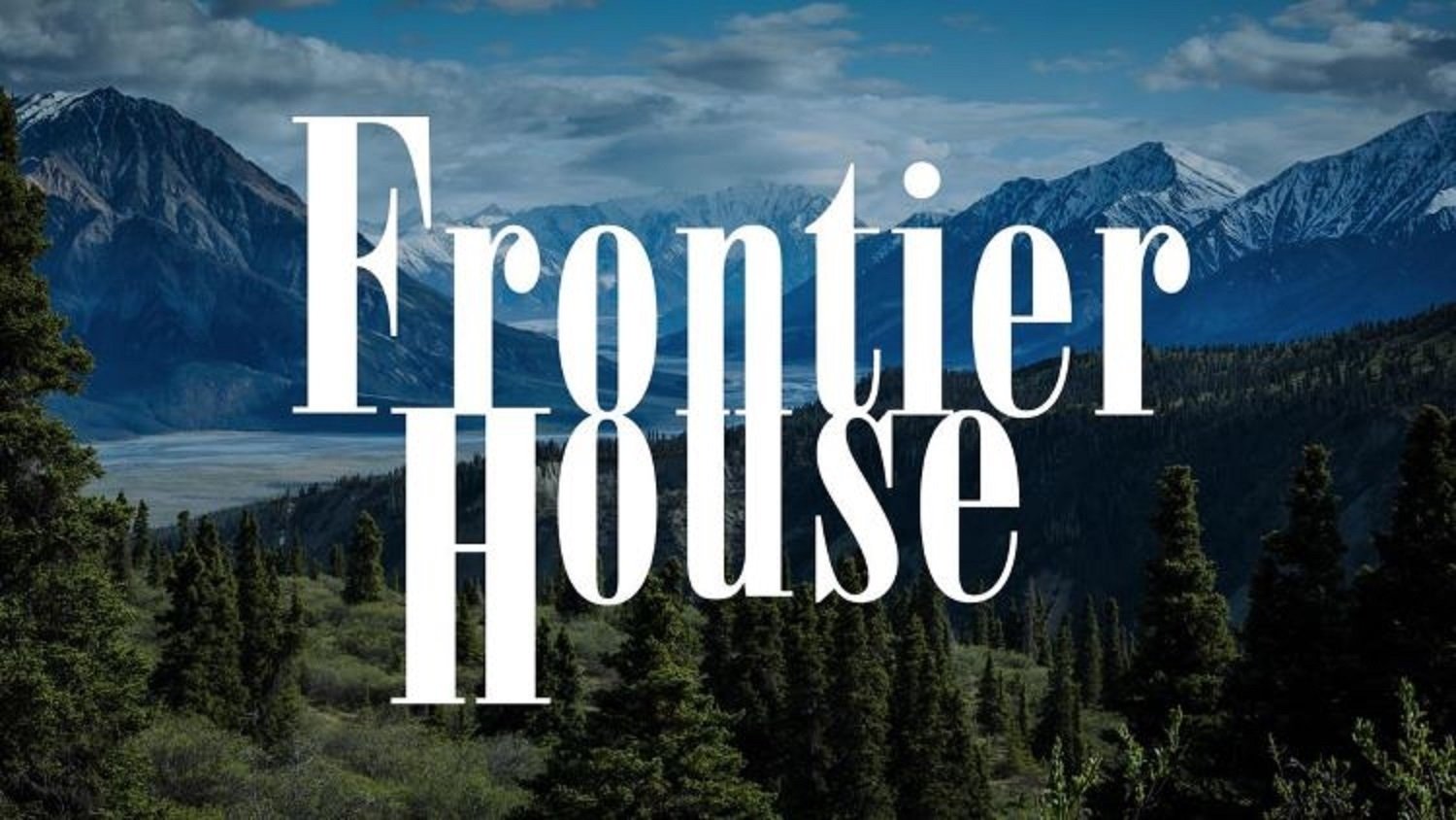 Backdrop for Frontier House
