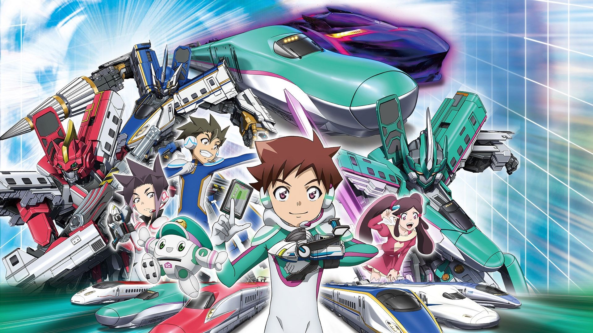 Backdrop for Shinkansen Henkei Robo Shinkalion: THE ANIMATION