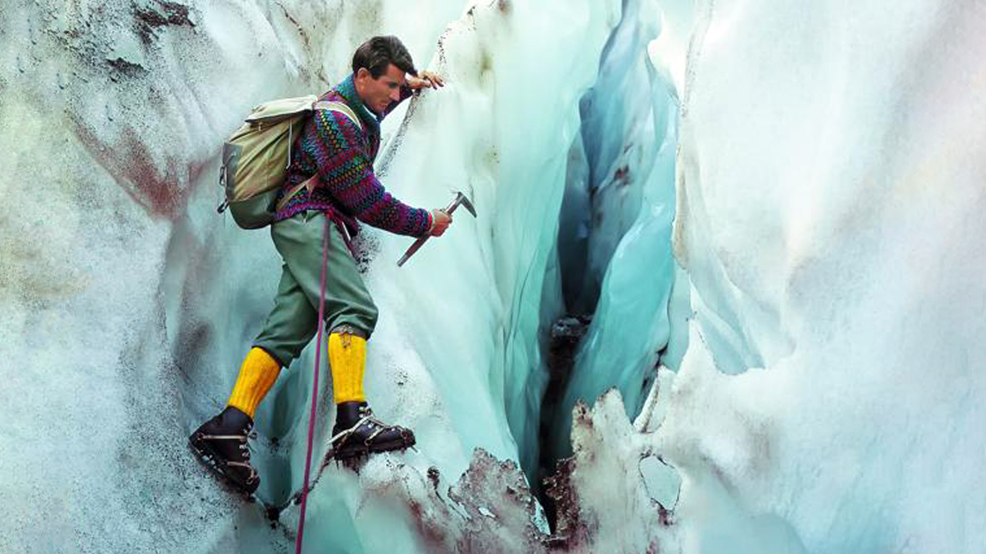 Backdrop for Walter Bonatti, King of the Alps