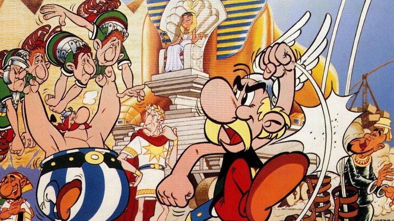 Backdrop for Asterix and Cleopatra