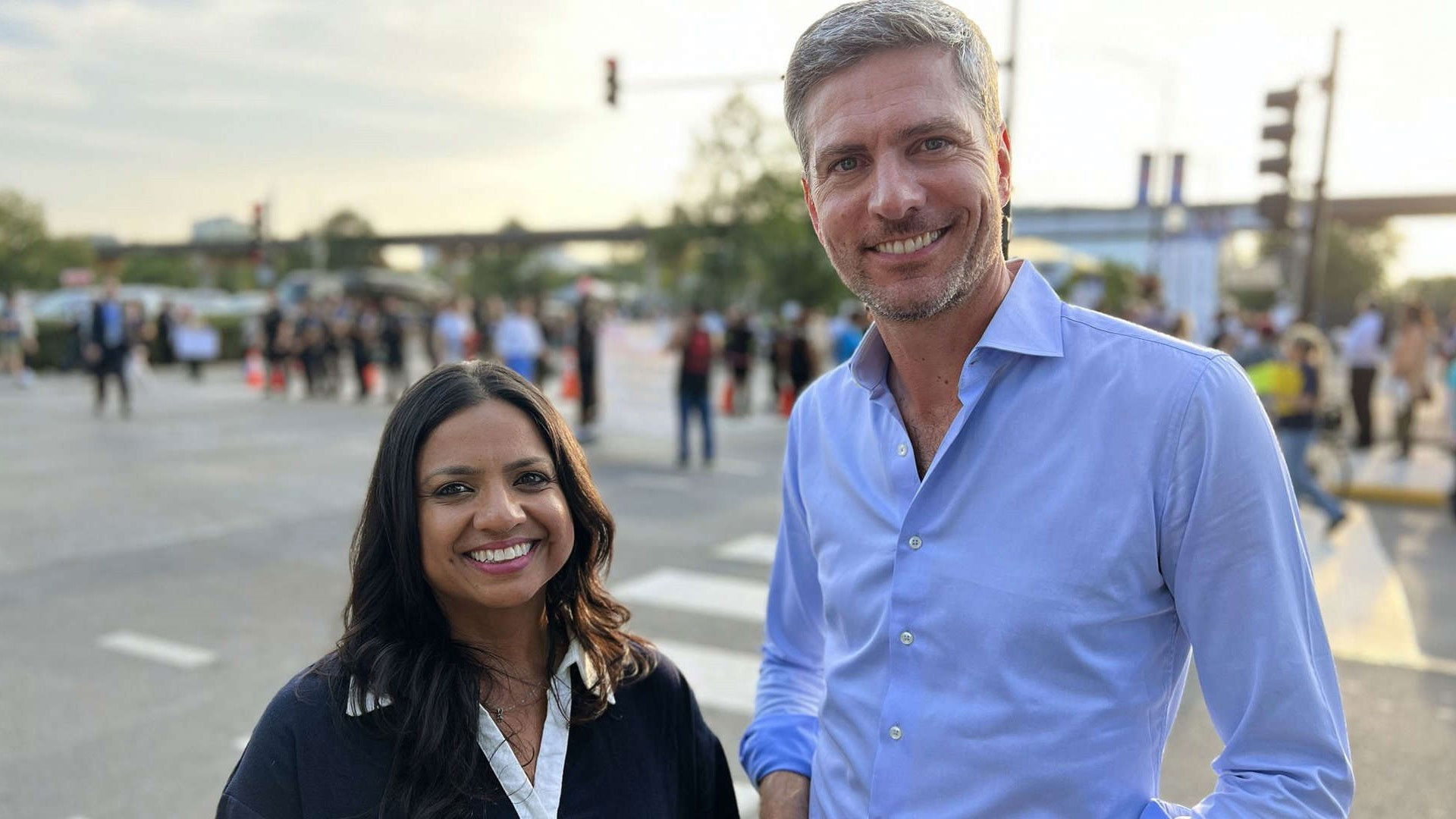 Backdrop for Really Trump Again, America?