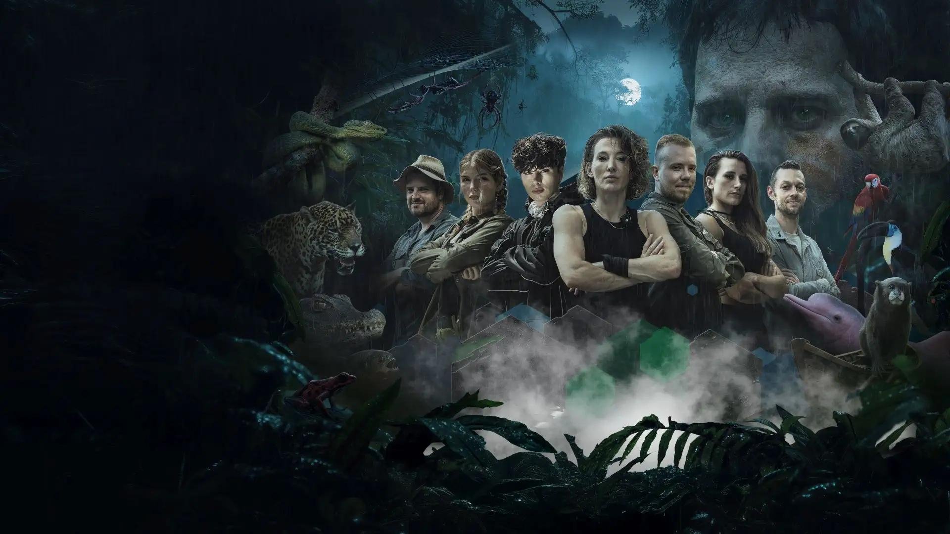 Backdrop for 7 vs. Wild