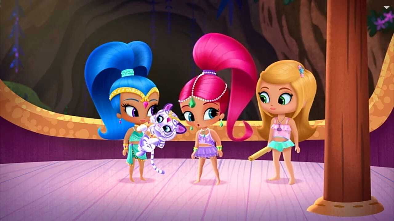 Backdrop for Shimmer and Shine: Magical Flight