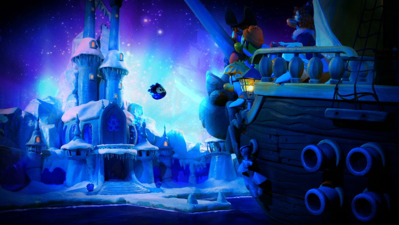 Backdrop for We Wish You a Merry Walrus