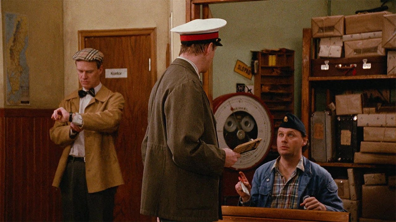 Backdrop for Stinsen brinner... filmen alltså