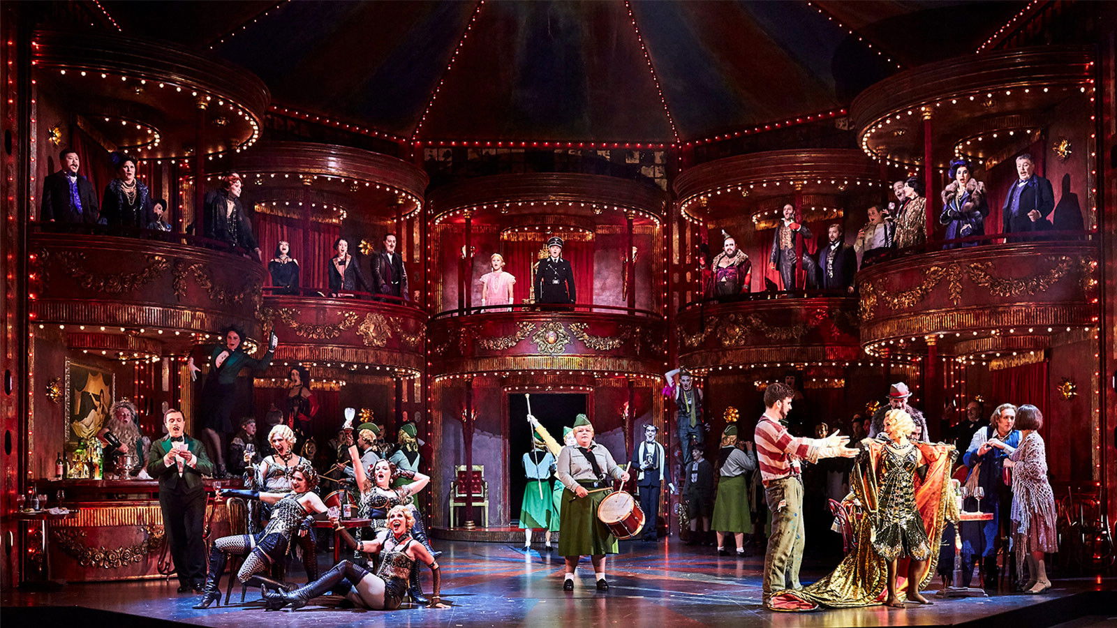 Backdrop for La Bohème (Sydney Opera House)