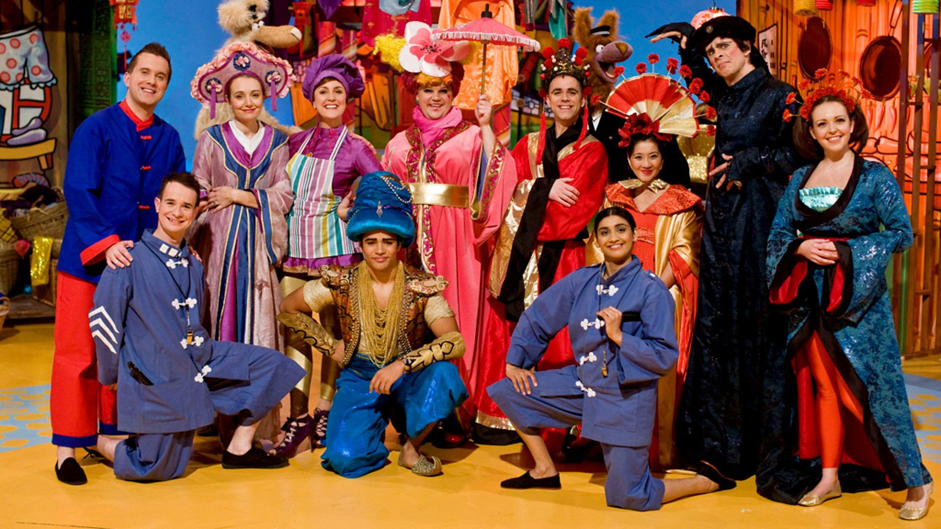 Backdrop for CBeebies Presents: Aladdin