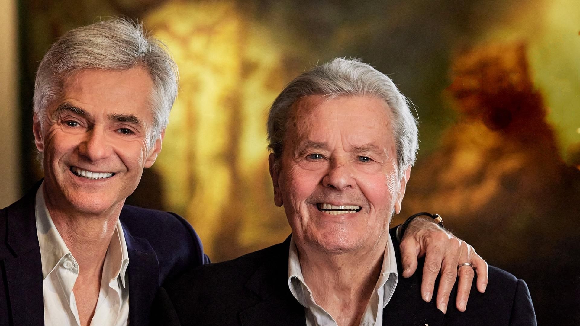 Backdrop for Alain Delon face au monde