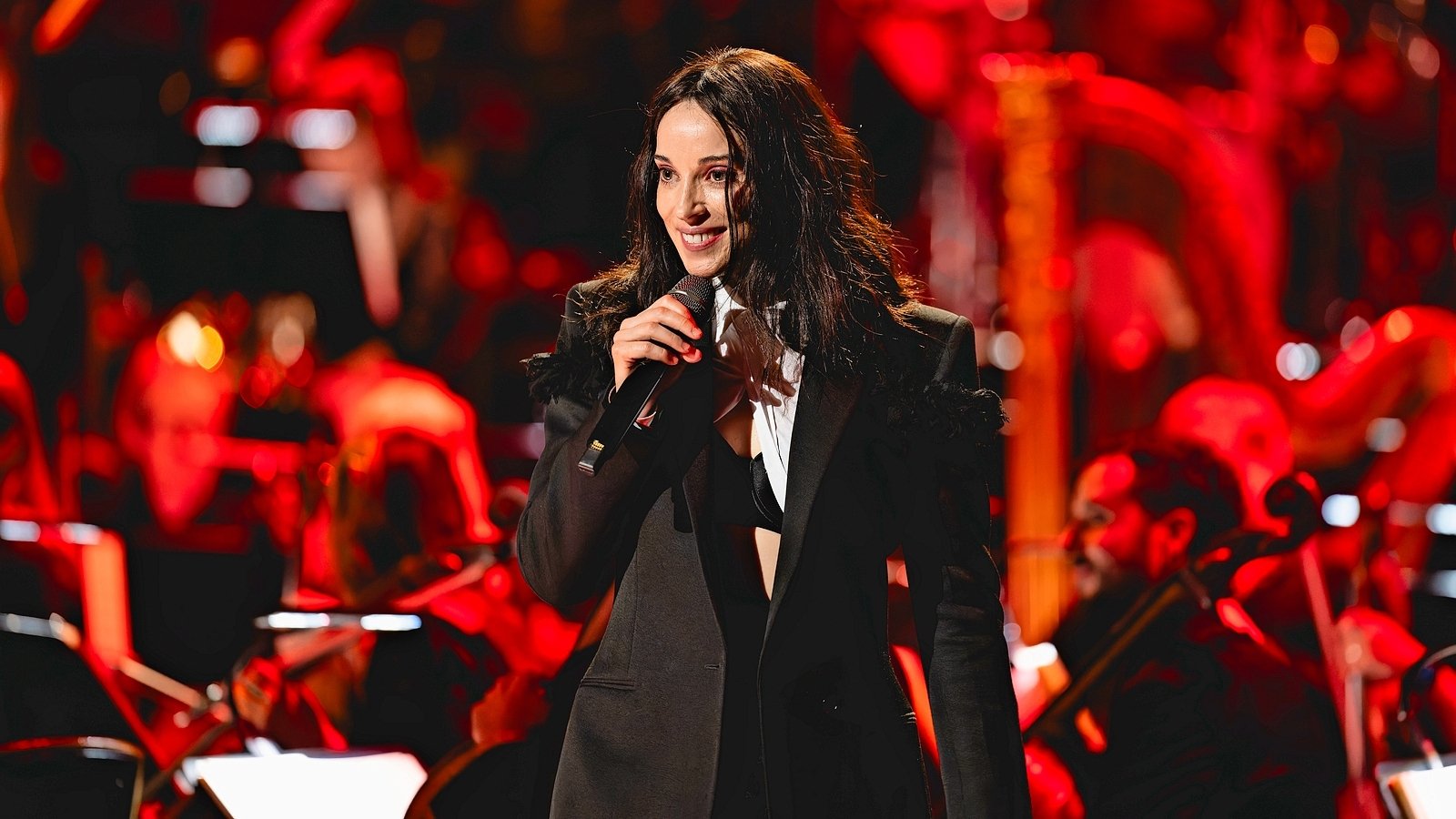 Backdrop for St. Vincent at the Proms