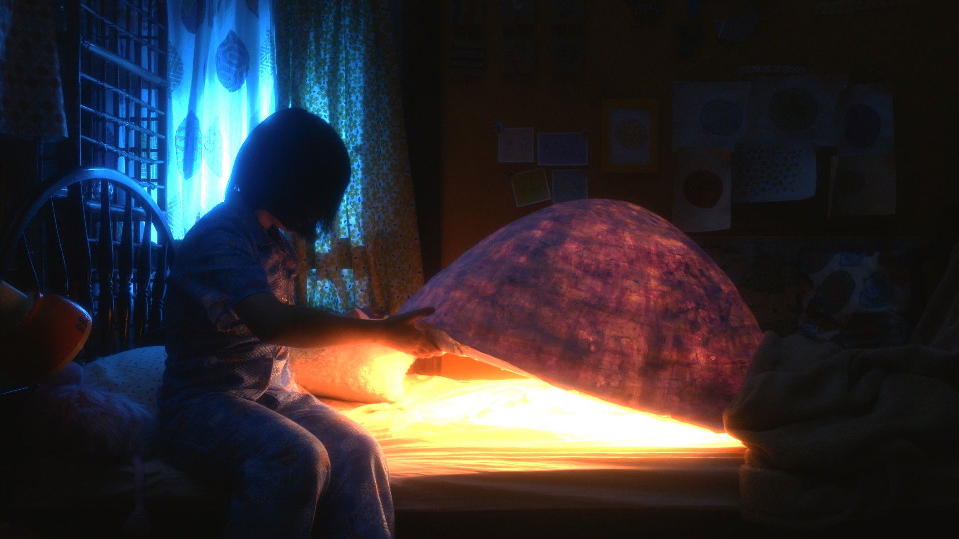 Backdrop for Mitsuko and the Space Bump