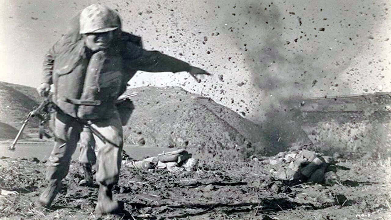 Backdrop for Marine Battleground