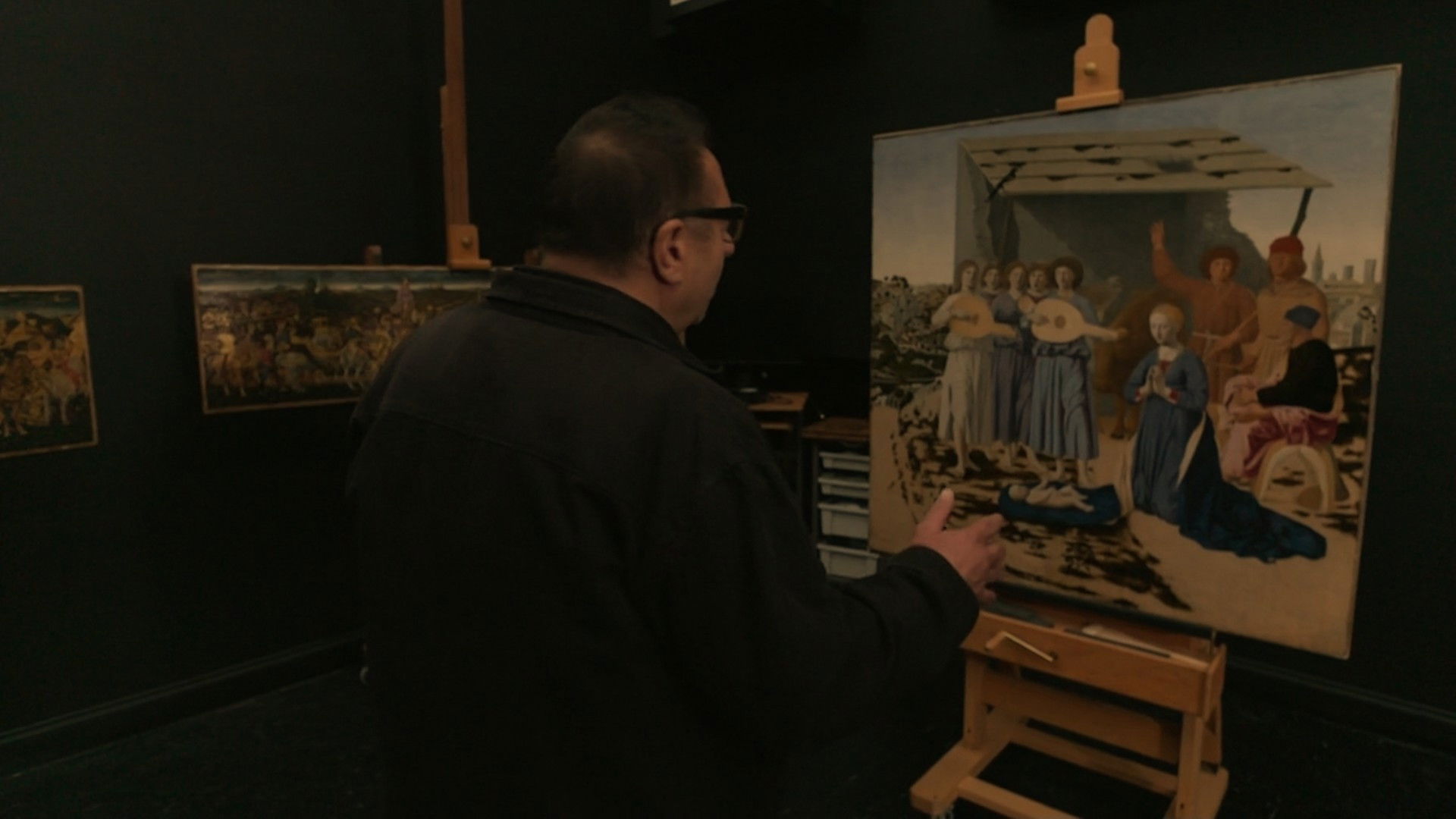 Backdrop for The Mystery of the Nativity