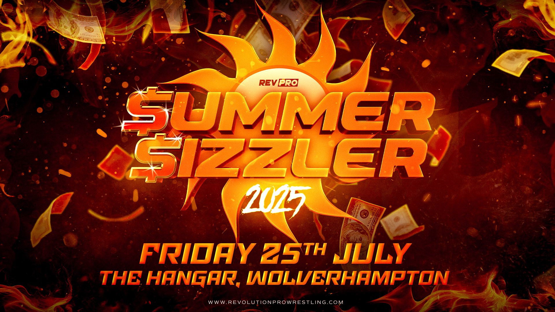 Backdrop for RevPro Summer Sizzler 2025