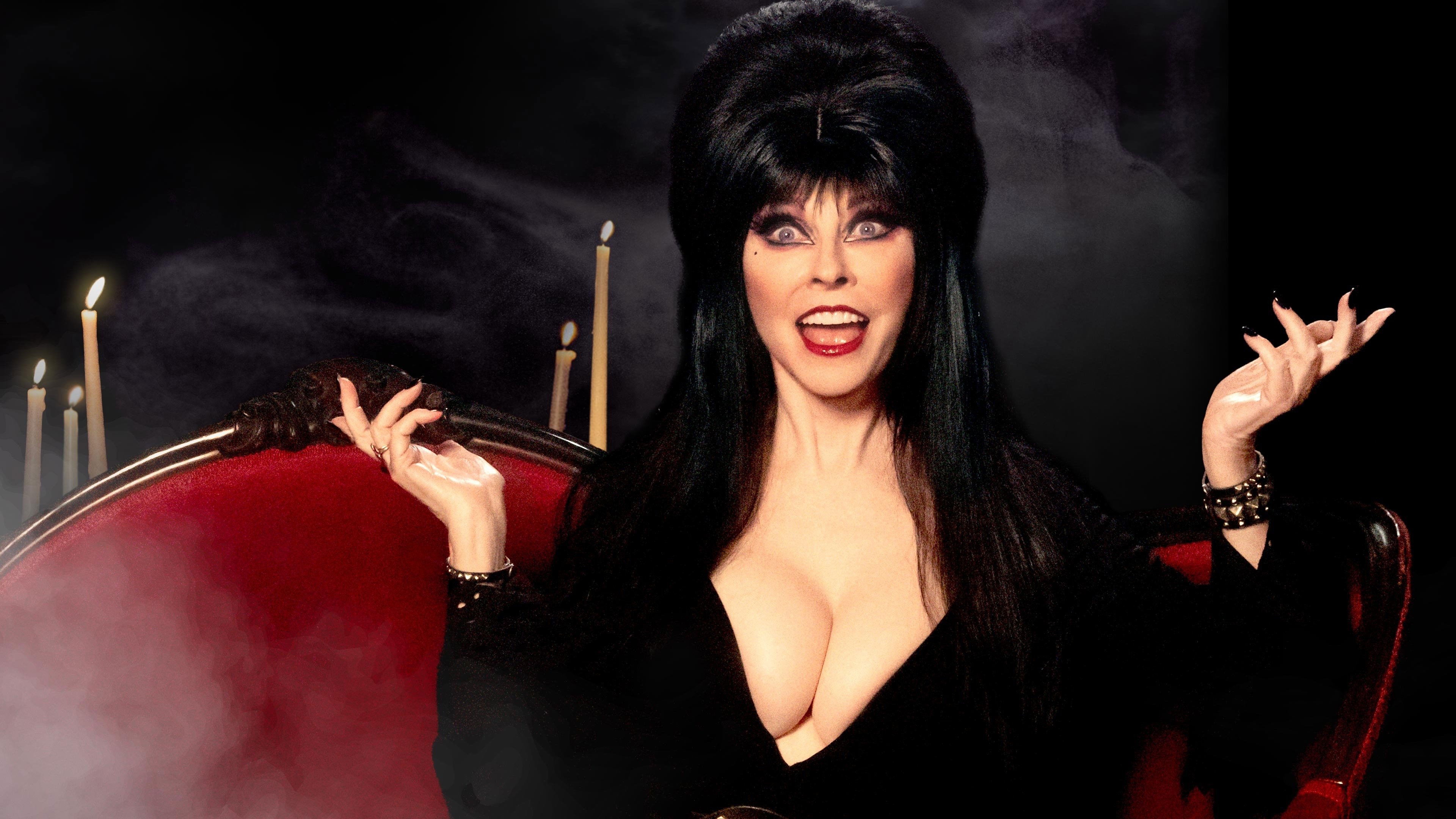 Backdrop for Elvira's 40th Anniversary, Very Scary, Very Special Special