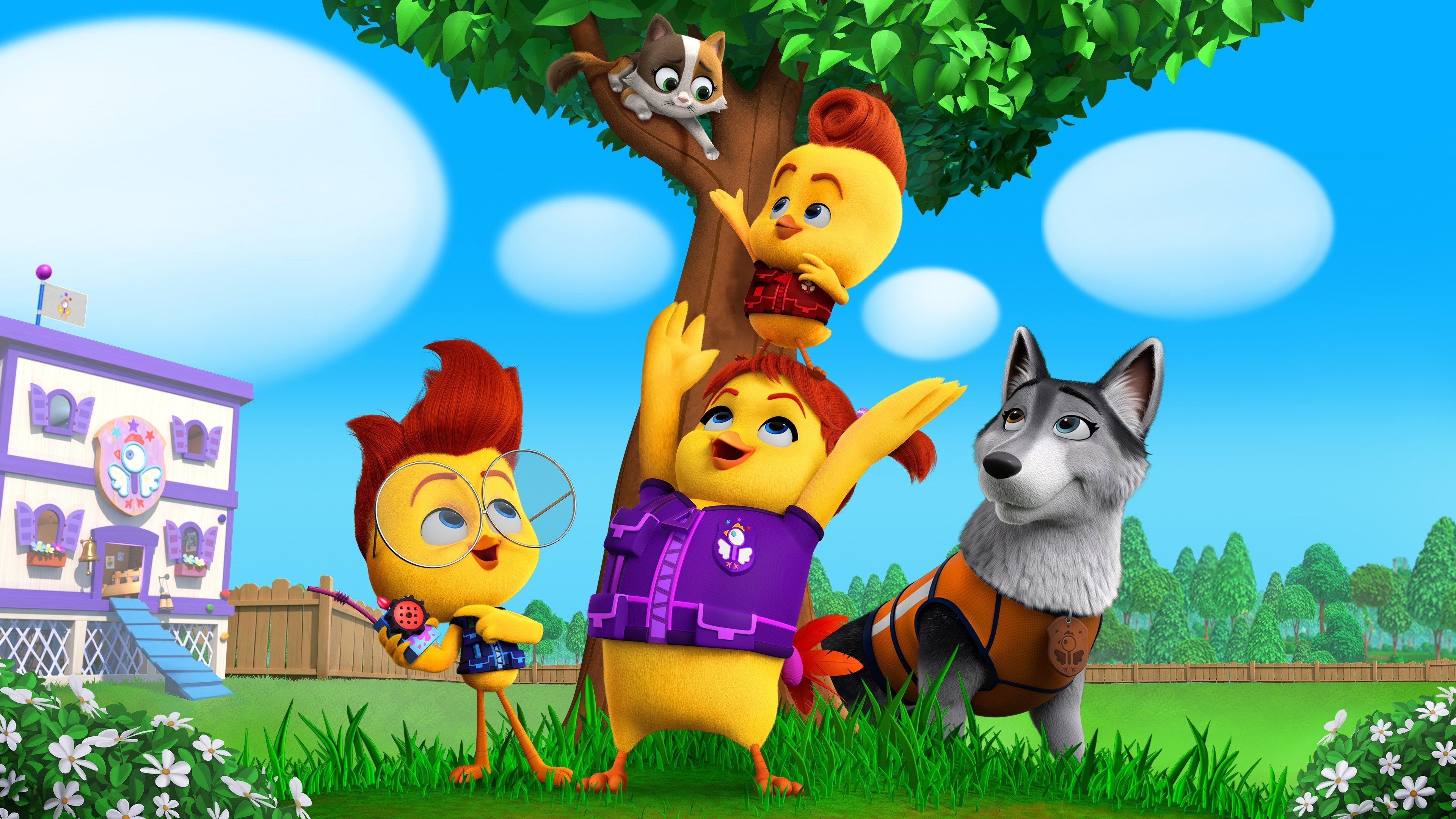 Backdrop for The Chicken Squad