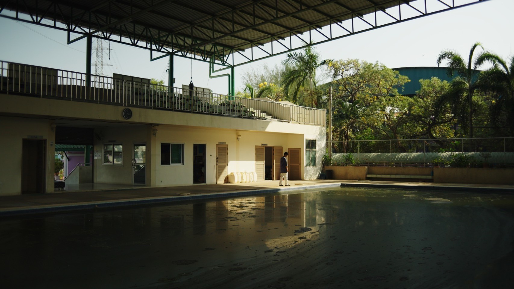 Backdrop for Liquid Concrete