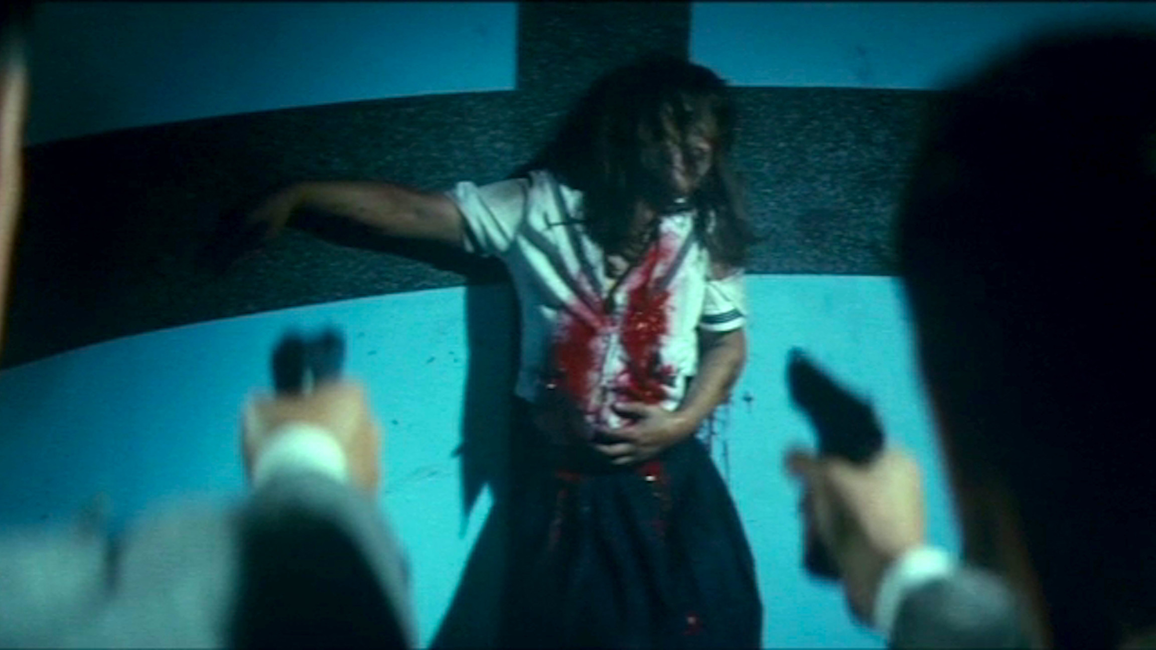 Backdrop for Terrifying Girls' High School: Delinquent Convulsion Group