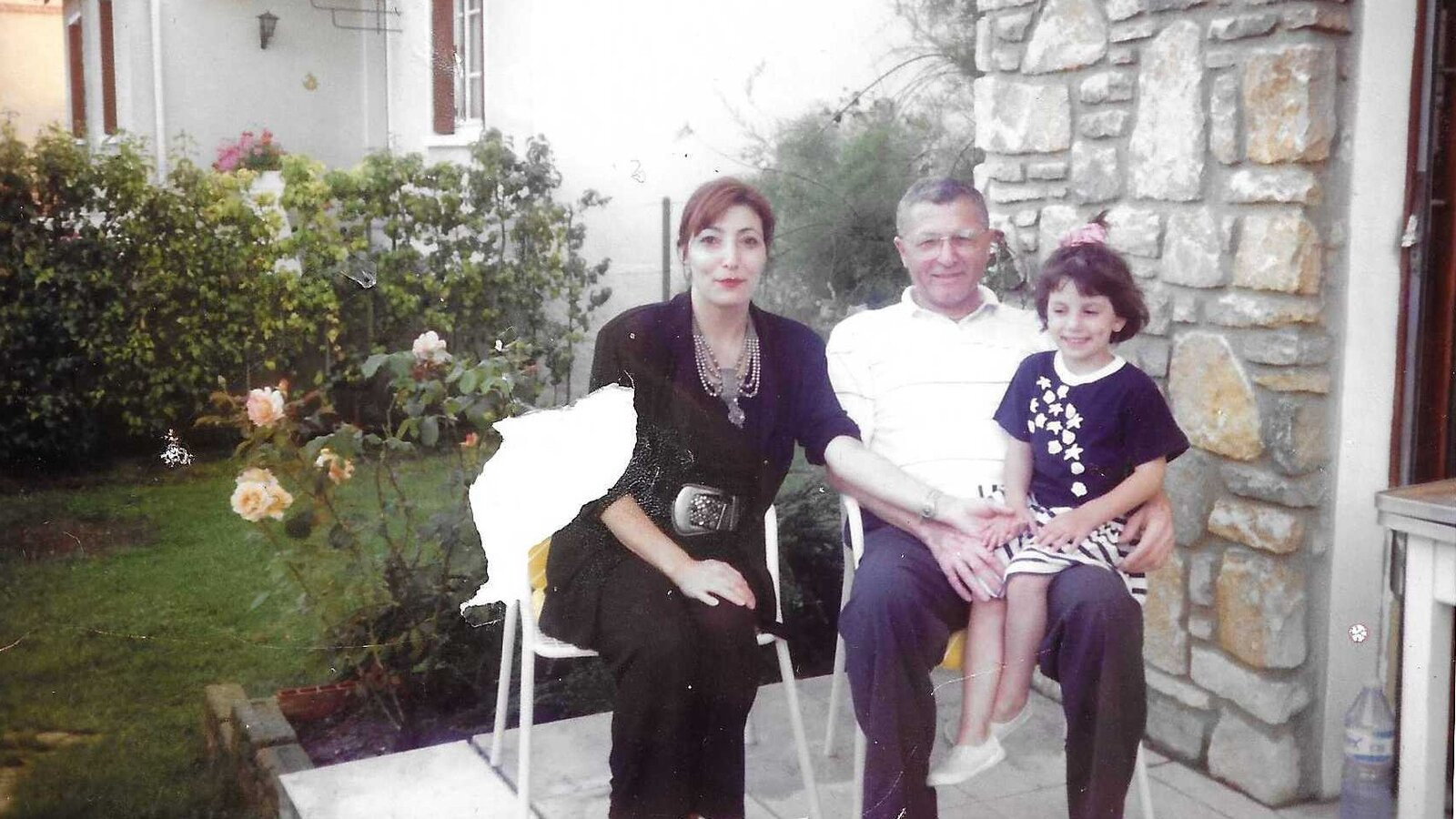 Backdrop for My Father and Qaddafi