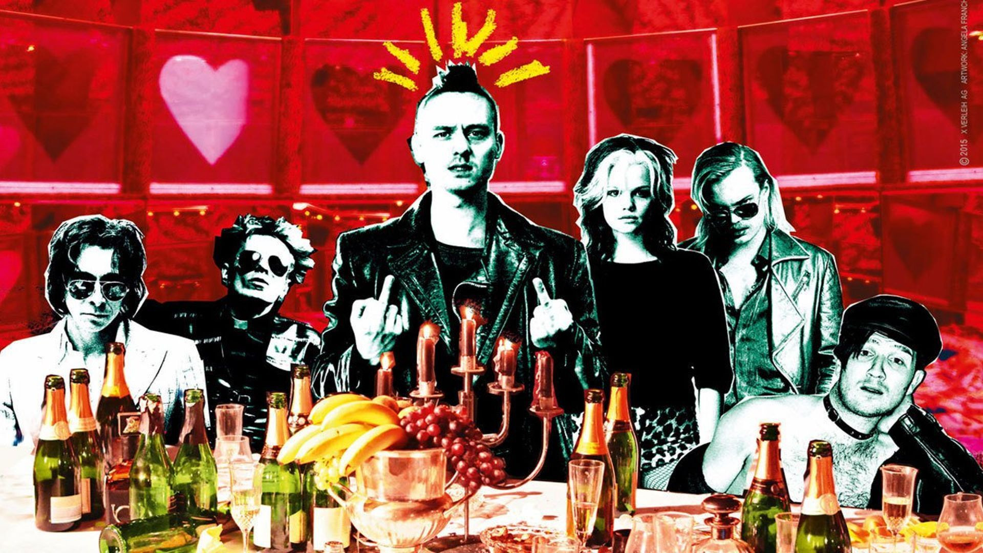 Backdrop for Punk Berlin 1982