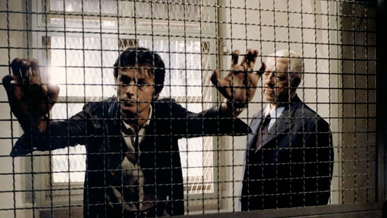 Backdrop for Two Men in Town