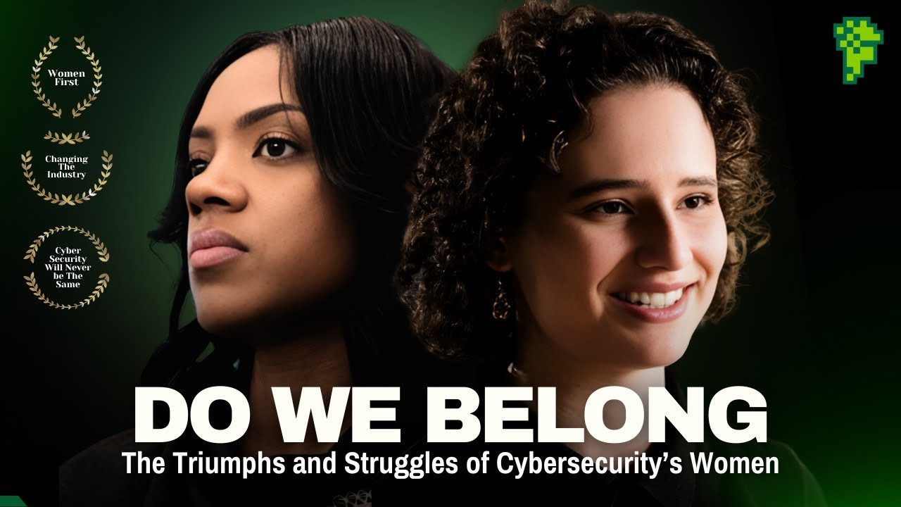 Backdrop for Do We Belong Here: The Triumphs and Struggles of Cybersecurity's Women