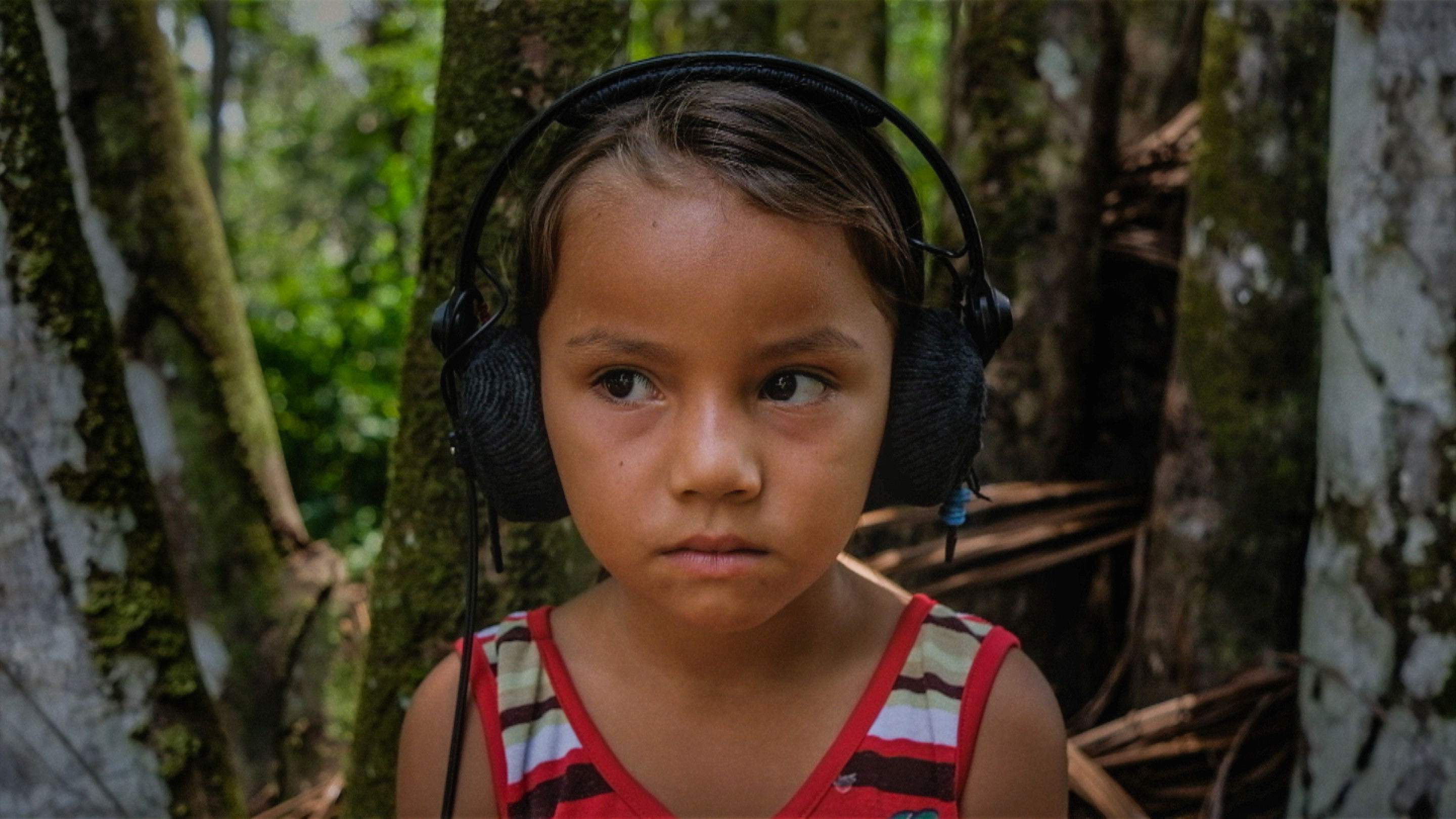 Backdrop for Curupira, creature of the woods