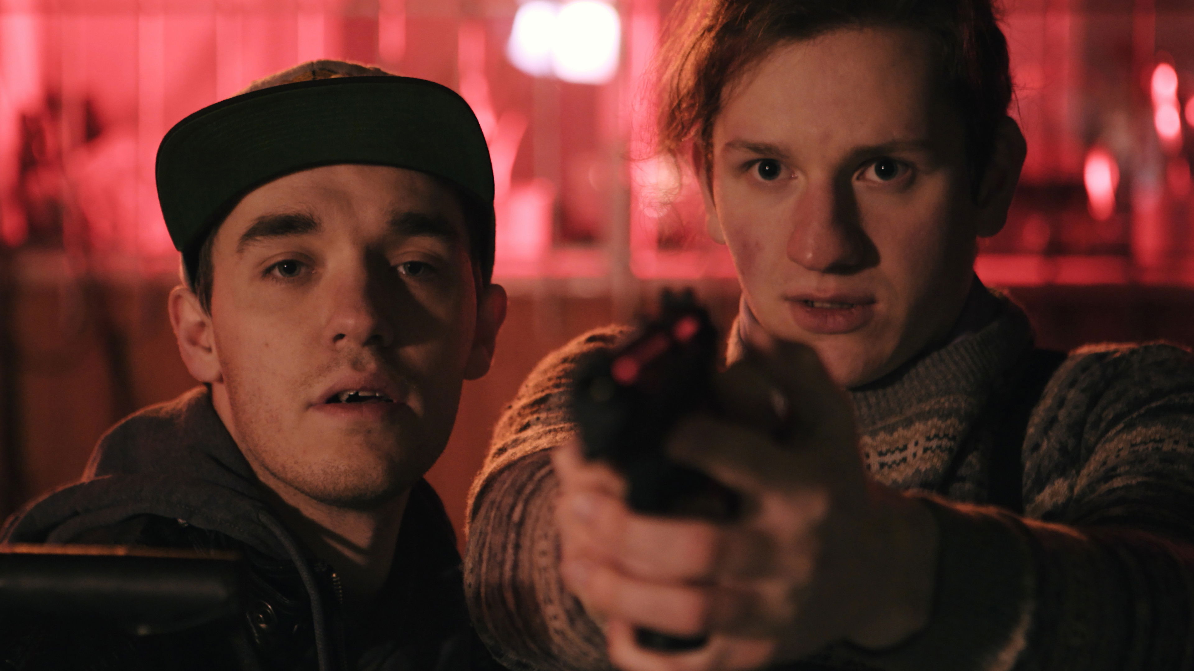 Backdrop for Big Red Gun