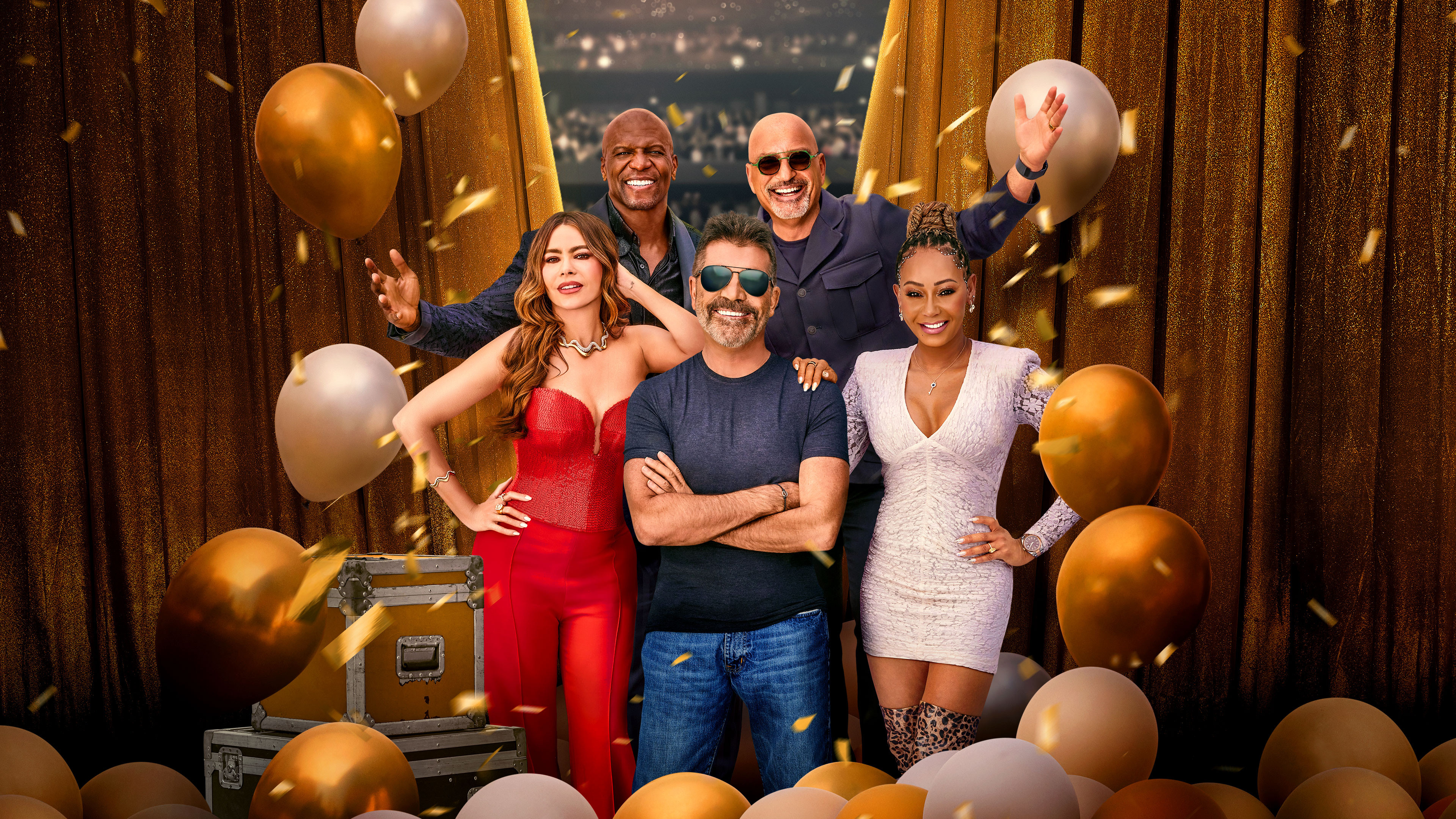 Backdrop for America's Got Talent