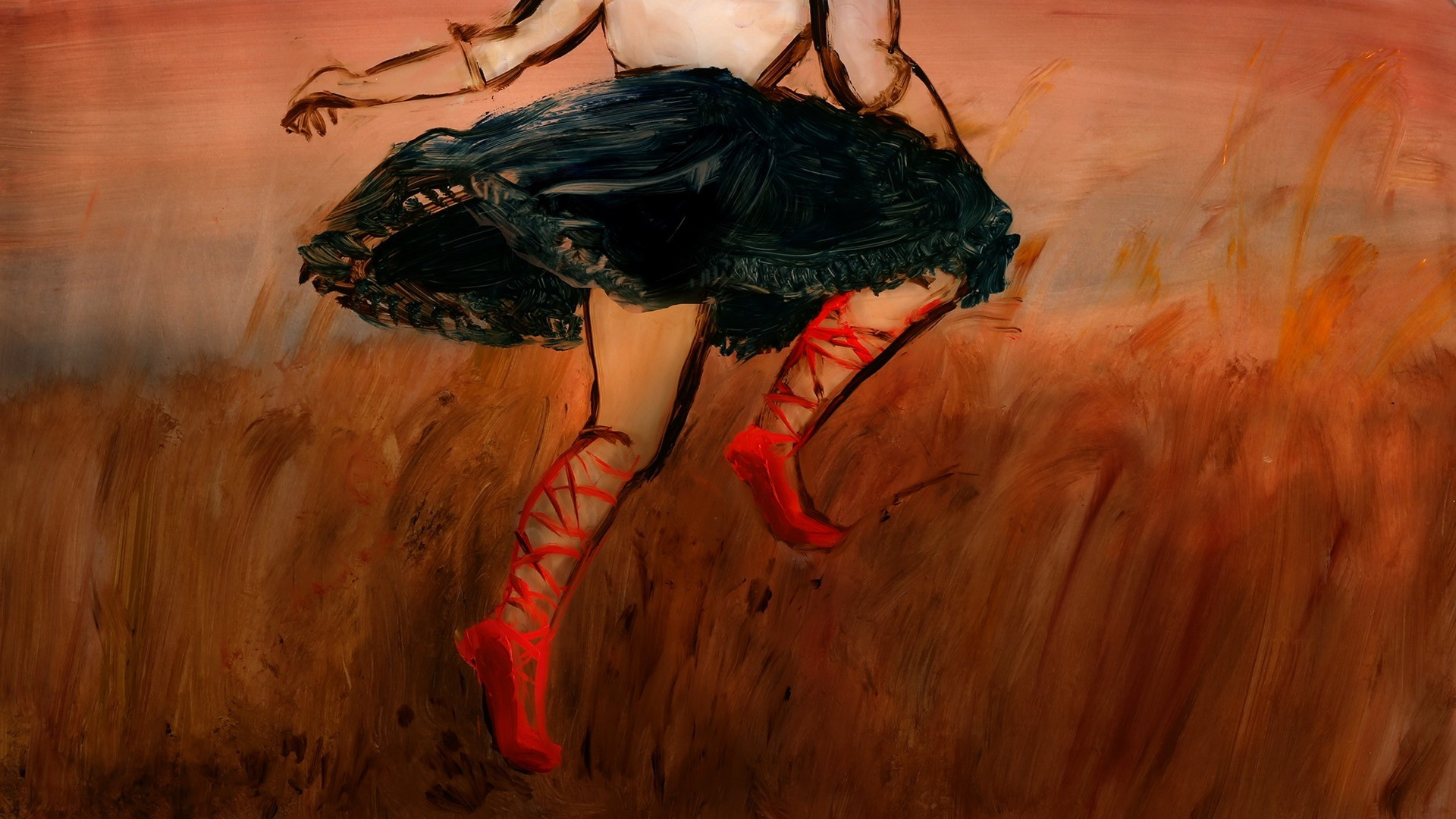 Backdrop for Red Shoes