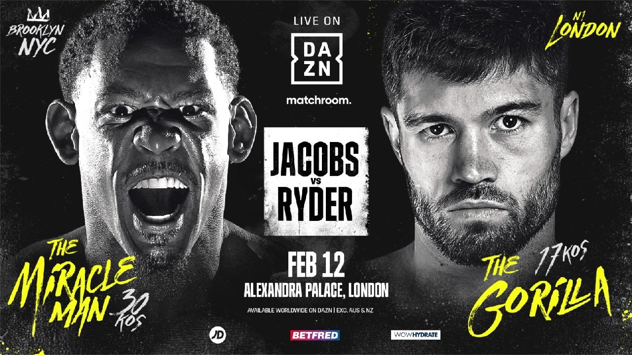 Backdrop for Daniel Jacobs vs. John Ryder