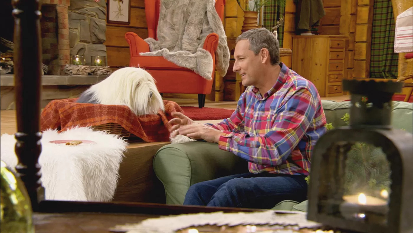 Backdrop for Samson en Gert: Winterpret