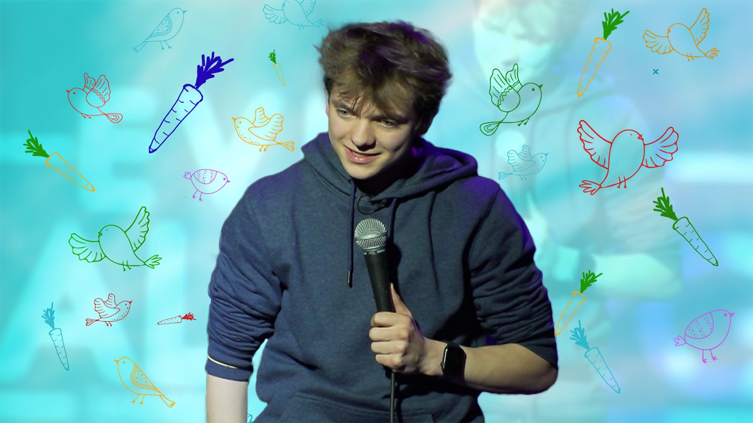 Backdrop for Pipfugl og Gulerødder - Mit liv med Tourettes